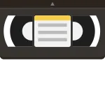 Videotape SVG Icon